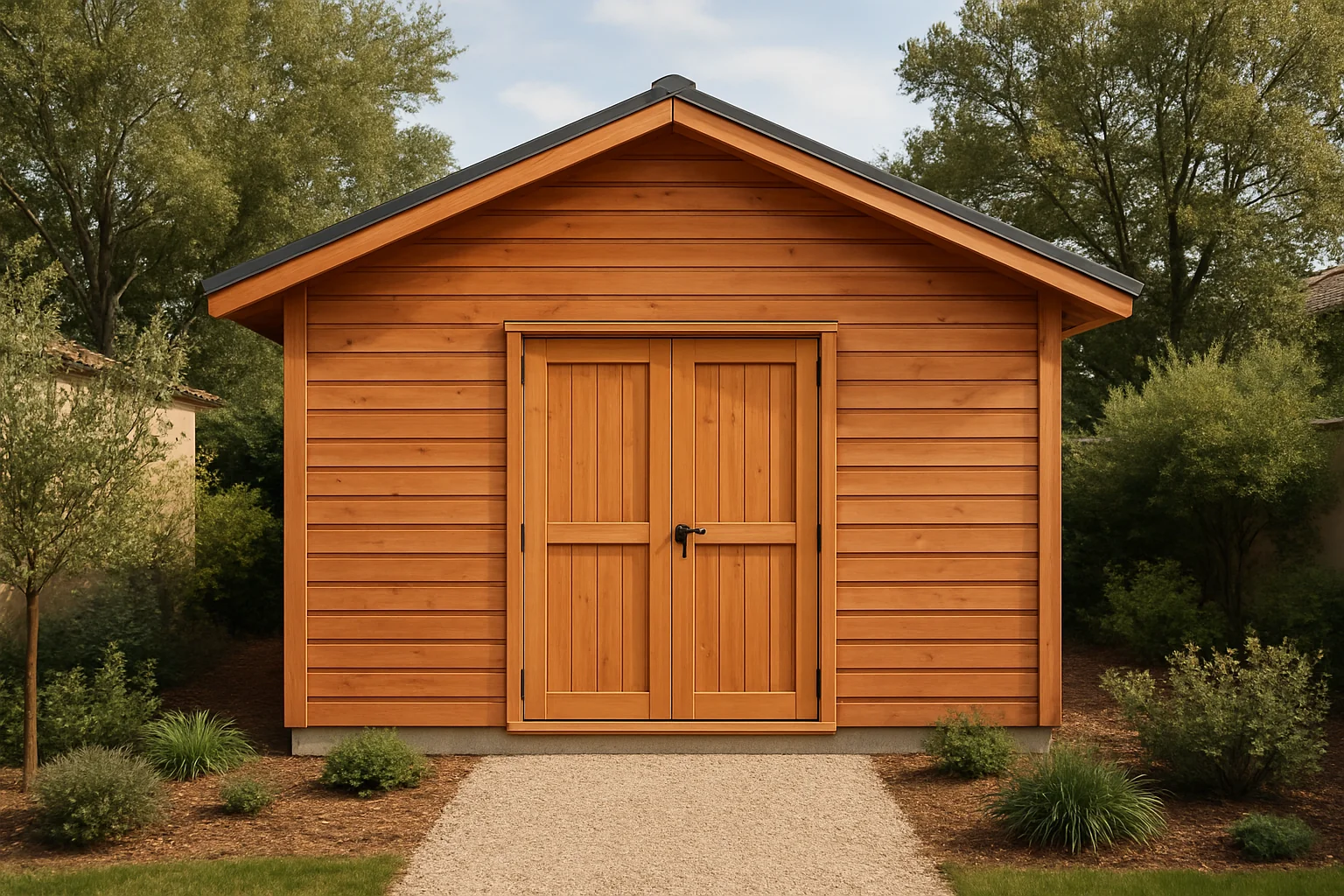 Abri Double Pente Classique en bois