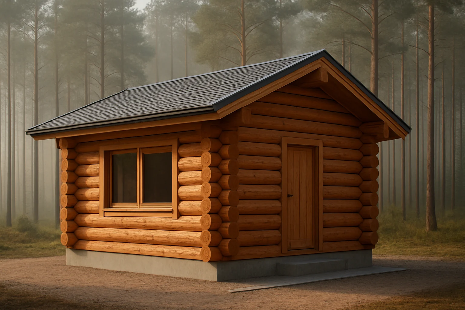 Chalet Nordique 8×5 m