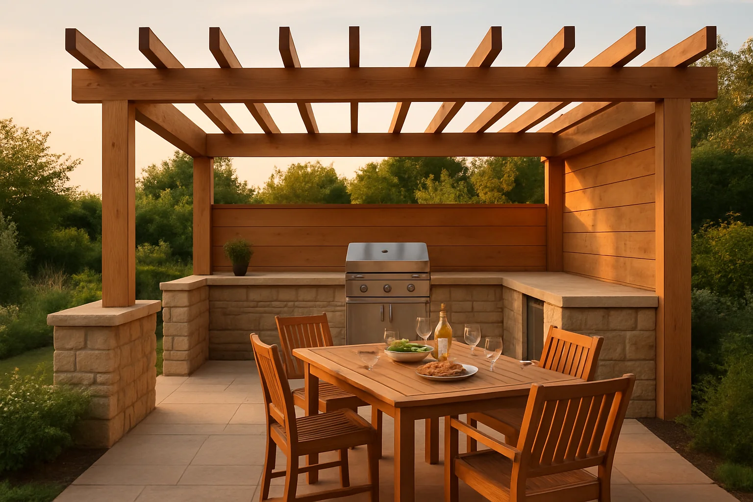 Pergola Cuisine d'Été